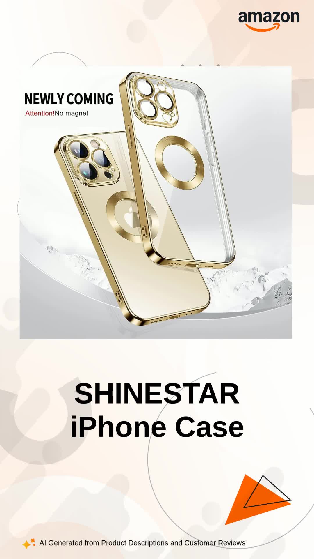 SHINESTAR Electroplated Logo View Case for iPhone 12 Pro Max